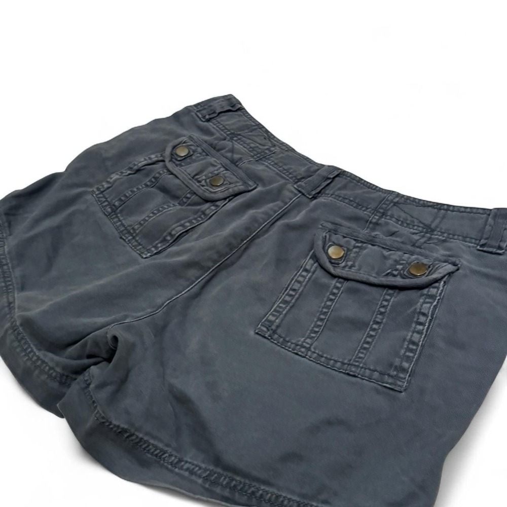 Y2K ana A New Approach Cargo Shorts Women Gray Excellent Lowrise Micro Size 8